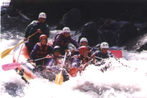 rafting